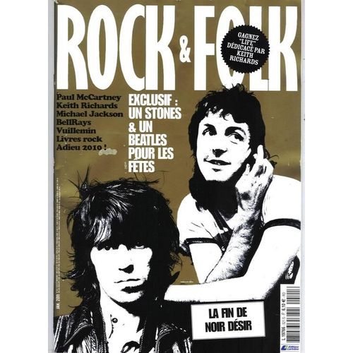 Rock & Folk  N 521 : 8p:Richards/ 6p:Mccartney/ 4p:Noir Desir;Best-Eudeline;Jackson/ 2p:Tame Impala;Eagles;Bellrays;Bewitched Hands;Bloody Beetroots