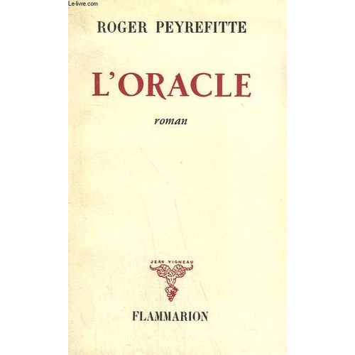 L'oracle   de Roger Peyrefitte