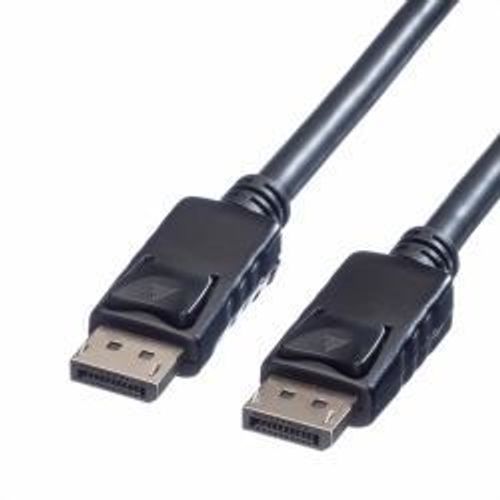 ROLINE 11.04.5629 cble DisplayPort 1,5 m Noir (ROLINE DP Cable. DP-DP. M/M. 1.5m)