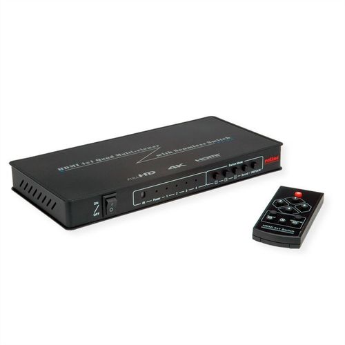 Roline Switch Hdmi 4x1 Quad Multi-viewer Seamless