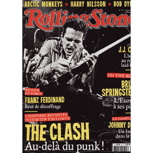 Rolling Stone / 09-2013 N57 : Johnny Depp (8p) - The Clash (14p) - Franz Ferdinand (4p)