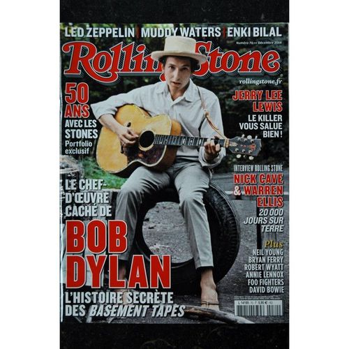 Rolling Stone 2014 12 Cover Bob Dylan Jerry Lee Lewis Stones Nick Cave Warren Ellis