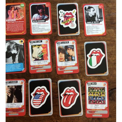 Rolling Stones : 12 Vignettes  Carrefour Market (5x8,5 Cm)