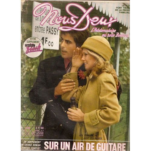 Roman Photo Avec Nicoletta 3 Pages / Supplement Flash Raymond Devos Couverture + 2 Pages / Marie Claude Beaumont Rallye 1 Page / Disney Alice Aux Pays Des Merveilles 3 Pages / 1448