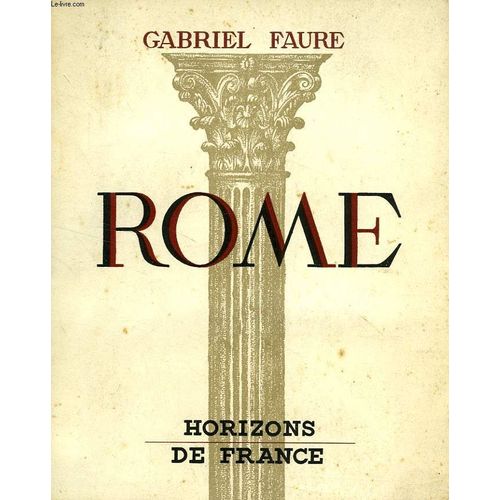 Rome de Faure Gabriel