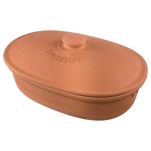 Rmertopf Pot  Pain Ovale, Bote  Pain, Conservation du Pain, Terre Naturelle, Terre Cuite, 81005
