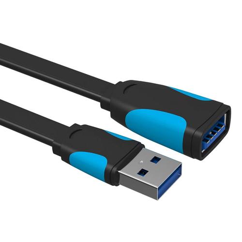 Rooeling Cble d'extension USB 3.0 - Rallonge USB mle  Femelle,Transfert de donnes lev Compatible avec TV, Clavier USB, cl USB, Disque Dur, imprimante