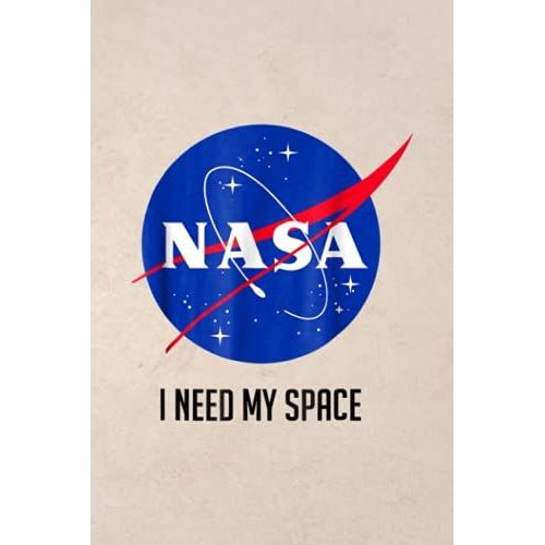 Room Grid Notebook | Nasa Meatball Logo I Need My Space Text   de Rock, Teri-Antoinette  Format Broch 