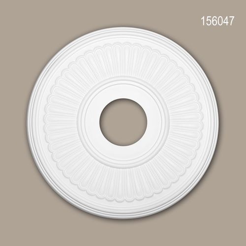 Rosace 156047 Profhome lement Dcorative lement Pour Plafond Style No-Classicisme Blanc  40,4 Cm