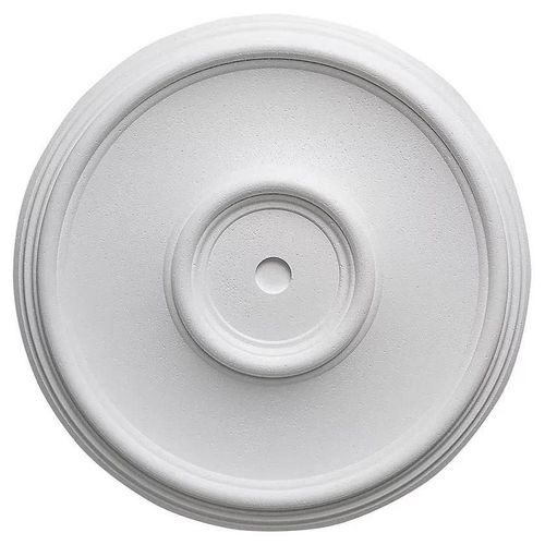 Rosace Polystyrne Elsa 35 Cm Blanc