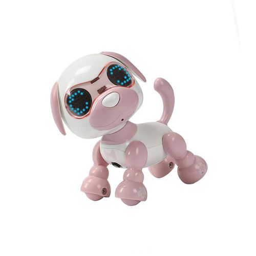 Rose - Robot chien intelligent  piles, jouet interactif intressant pour garons et filles, chiot, jeu lectronique pour animaux de compagnie