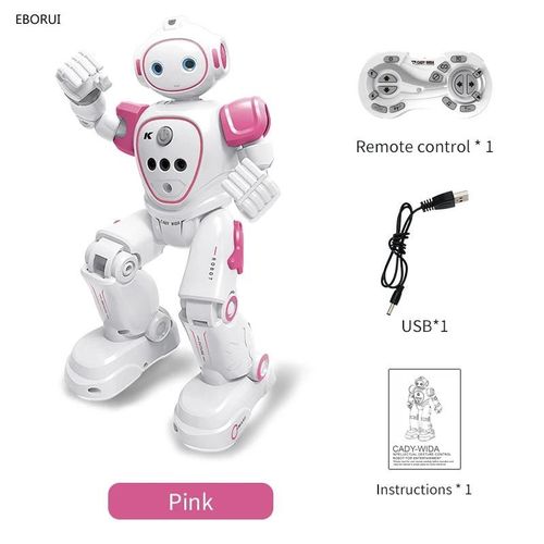 Rose - Robot RC R21  dtection intercalaire, programmation CADY WIDA, contrle des gestes, divertissement, cadeau pour enfants