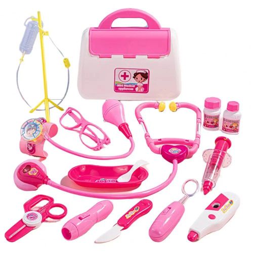 Rose - Sr Docteur Jouets Interactifs Pour Enfants, Jeu De Simulation, Gadgets, Maison De Jeu, Document, Leone, Nition, Ensemble De 15 Pices