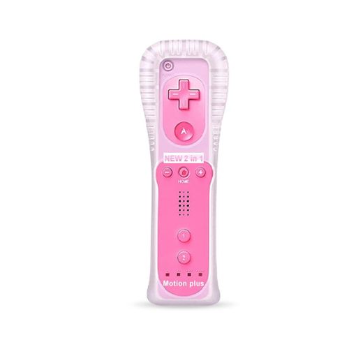 Rose Un - Tlcommande Avec Motion Plus Pour Nintendo Wii, Manette De Jeu Sans Fil Dahchuck, Manette De Console, Manette De Jeu, 2 Pices