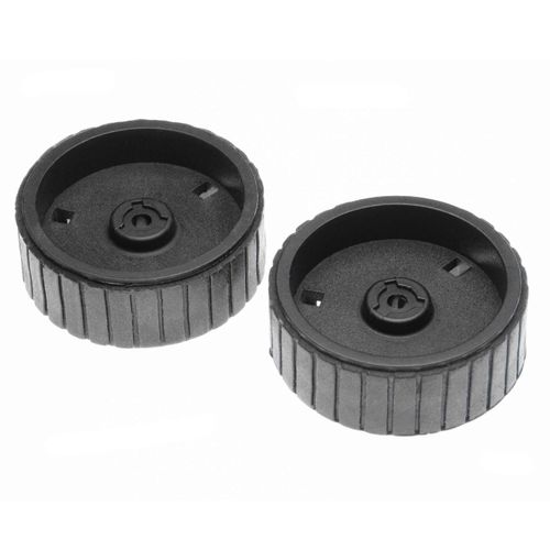 Roue de secours vhbw 2x compatible avec iRobot Mint 320, 380t, 4200, 5200c robot aspirateur, robot laveur