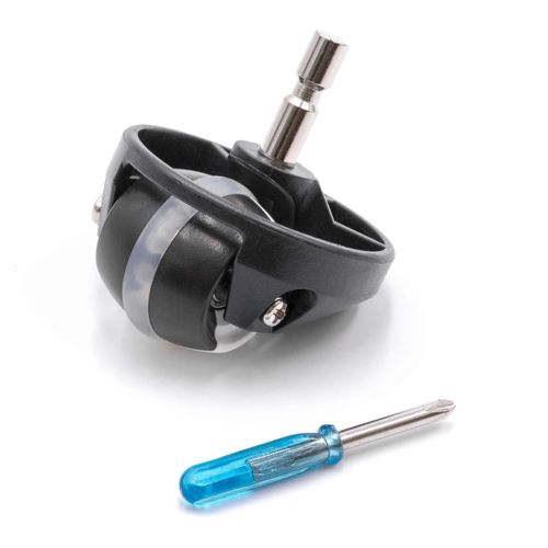 Roue de secours vhbw Premium compatible avec iRobot Roomba 886, 880 Robot aspirateur, robot laveur