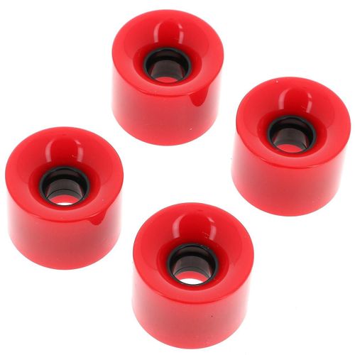 Roue De Skate Eurotop/Roces Kit 4 Roues Skate 59*45mm Rouge Rouge