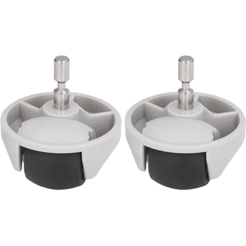 Roue Universelle Pour Aspirateur,2Pcs Roue De Rechange Pour Aspirateur Et Roue Avant Pour 1C/F9 E4/E5S6/S7 Roue Universelle Pour Aspirateur Remplacer L'Assemblage (Gris)[AAccessoires3071]