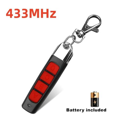 Rouge 433MHz - Tlcommande de clonage sans fil, Copie de clone, Ouvre porte de garage, Duplicateur de cl  distance pour la scurit  domicile