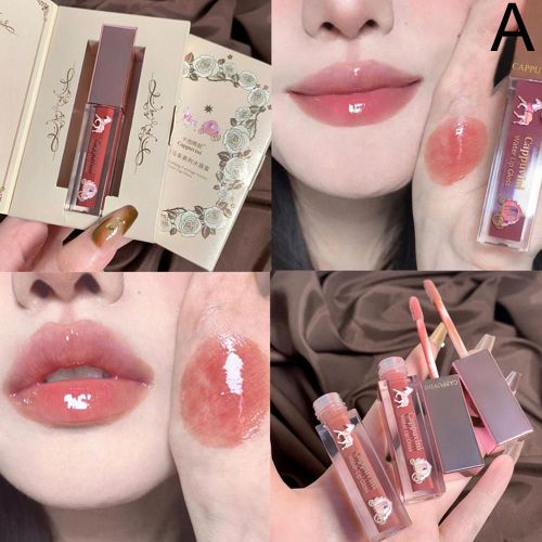 Rouge  Lvres Effet Miroir, Hydratant, Sexy, Pulpeux, Long, Brillant, Soyeux, Jules, Glaze, Jules, Teinte, Msi, Durable, O4s3