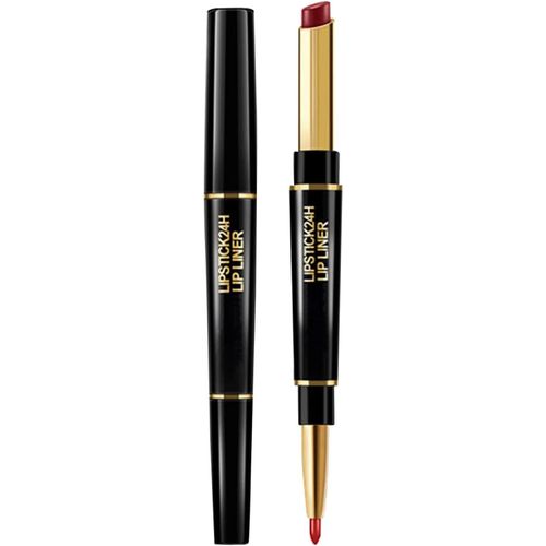 Rouge  Lvres Velours Impermable Mat Double 1 2 Crayon Durable Liner Long Crayon Rouge  Lvres Rouge  Lvres Avec Durable Rouge  Lvres Liquide Waterproof(I,One Size)