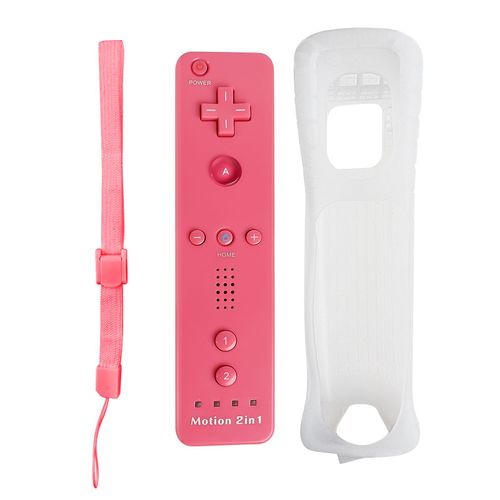 Rouge Droit - Ensemble 2 En 1 Pour Console Nintendo Wii, Manette De Jeu Sans Fil, Tlcommande Dahchuck, Manette, Manette, Motion Plus En Option