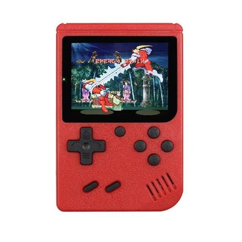 Rouge - Mini Console De Jeu Rtro Portable 400 En 1 Game Advance Player Boy 8 Bit Gameboy 3.0 Pouces cran Lcd Support Tv Pour Enfants