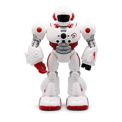 Rouge - Robot Intelligent Tlcommand, Peut Chanter, Danser, Capteur De Gestes, Programmation De Combat, Jouet De Police Mcanique Intelligent