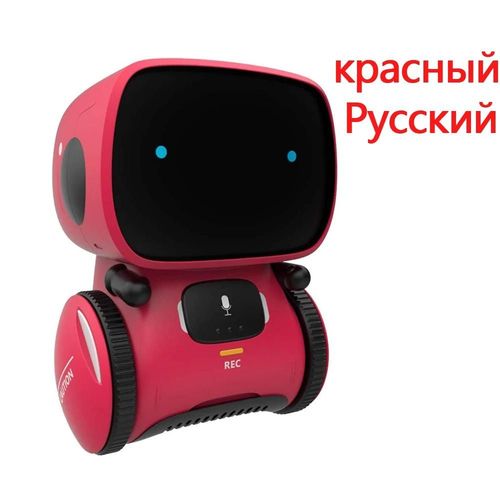 Rouge-russe - Robot intelligent pour chien RC,  commande vocale, Programmable, cascadeur, chanson, chien, jouet lectronique interactif pour animaux de compagnie, pour garons et filles
