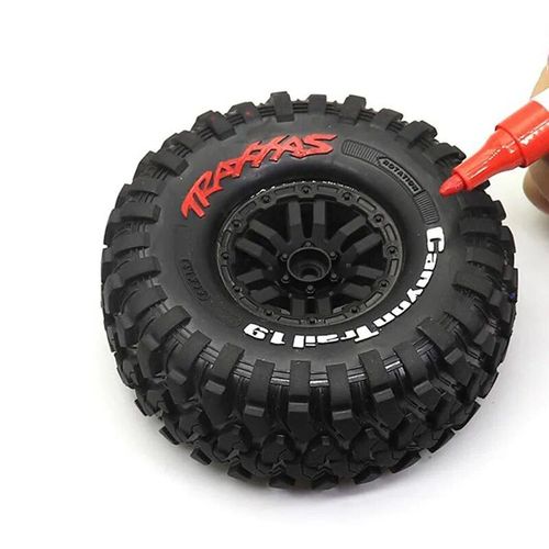 Rouge - Stylo De Peinture Pour Camion Rc, 12 Couleurs, Pour 1/10 Rc Inoler Rcversitrtage Defender Scx10 90046/47 Yikong Rcversi1/14 Tamiya Scania 770s