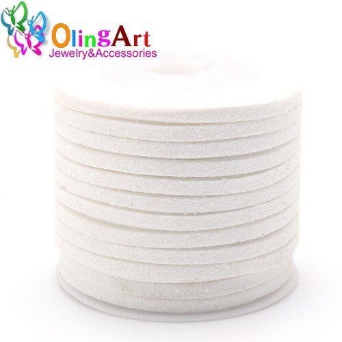 Rouleau De Cordons En Faux Daim, 10 M/Rouleau, Cordon Plat En Cuir, Cachemire De Qualit Suprieure, Fabrication De Collier/Bracelet, Livraison Gratuite