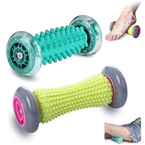 Rouleau De Massage Des Pieds, Thérapie De Relaxation Musculaire, Rouleau Anti-stress Portable Pour Hommes Et Femmes - Sport