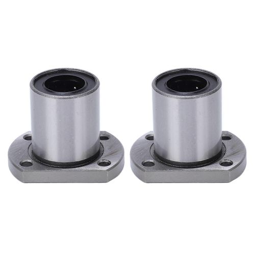 Roulement  Billes Linaire  Bride Ovale 2pcs Pour Axes De Mouvement Linaire Cnc Diamtre Intrieur 16mm Lmh16uu