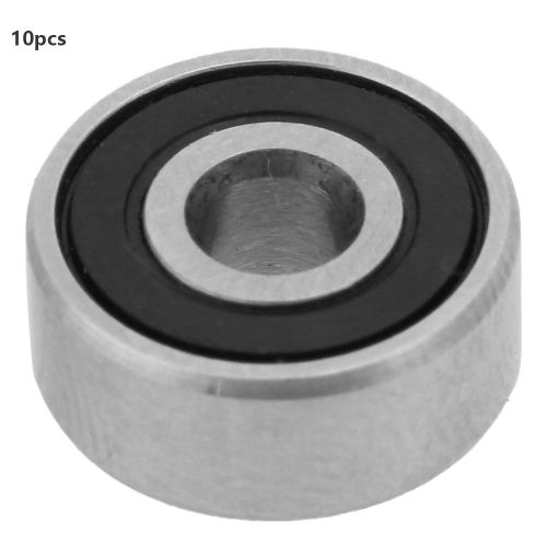 Roulements A Billes En Acier A Gorge Profonde Scelles En Caoutchouc Double Face De 3/4/5/6 Mm De Diametre Interieur Et 10/13/16/19 Mm De Diametre Exterieur (623)