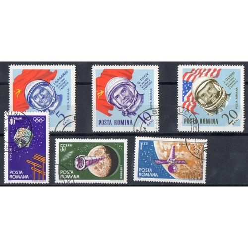 Roumanie Timbres Espace