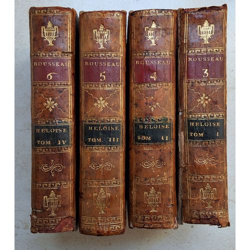 Rousseau Helose 1793 Complet 4 Tomes   