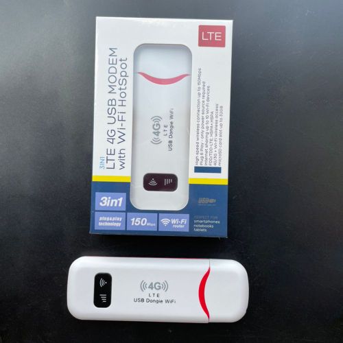 Routeur WiFi 4G LTE sans fil, 150Mbps, carte SIM, Modem USB Portable, ZJMle de poche, Hotspot Mobile  large bande pour la maison