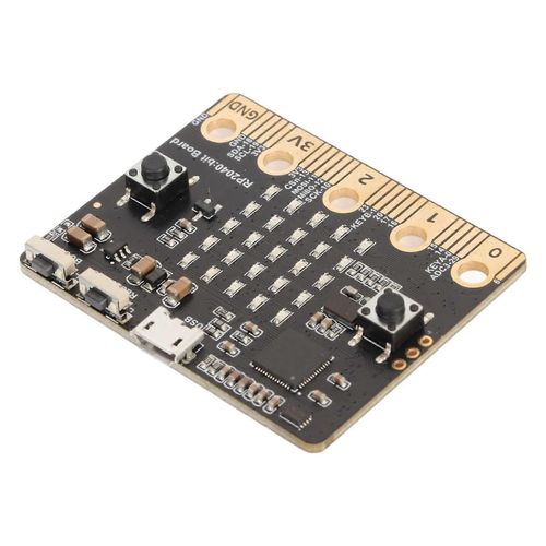 RP2040 Carte de dveloppement Micro Bit pour Raspberry PICO avec lumire LED pour la programmation du contrle du robot de jeu informatique