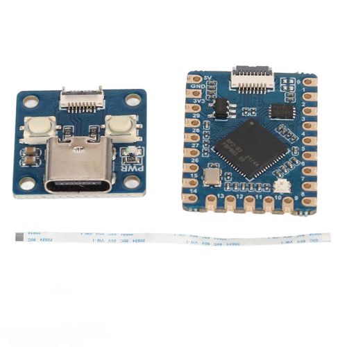 RP2040 Carte de dveloppement minuscule avec adaptateur de port USB Cble FPC bas sur un processeur double c?ur pour C C++ pour le dveloppement Python