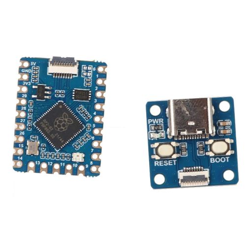 RP2040 Carte de dveloppement minuscule avec adaptateur de port USB Cble FPC bas sur un processeur double c?ur pour C C++ pour le dveloppement Python