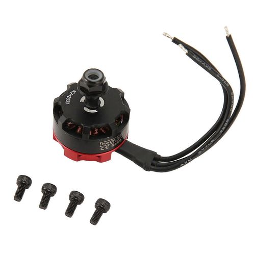 Rs2205 2300kv Moteur Sans Balais Cw / Ccw 34s Moteur Sans Balais Tlcommand Pour Fpv Racing Drones Fpv Multicoptres Noir