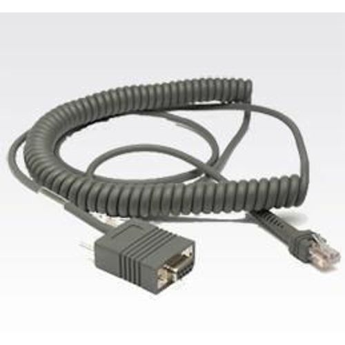 Rs232 Cbl Std-db9f Eas 12ft Coiled