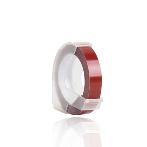 Ruban D'tiquettes 3d Compatible Avec Dymo Motex E101 Eath,Gaufrage Manuel,12965 1610,9mm,1 Pice - Type Maroon-6mm