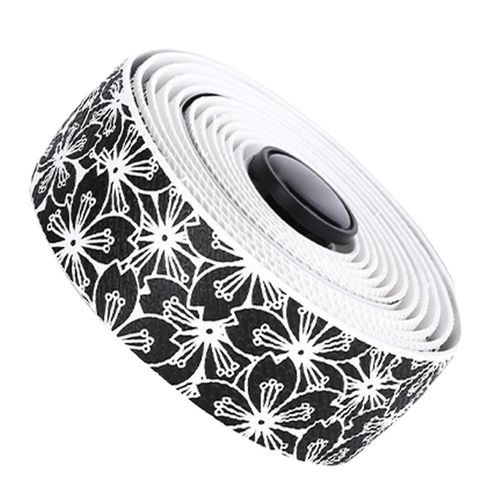 Ruban De Guidon De Vlo Ruban De Guidon De Vlo De Route Antichoc Absorbant Les Chocs Rsistant  LUsure Absorbant La Transpiration Blanc Noir