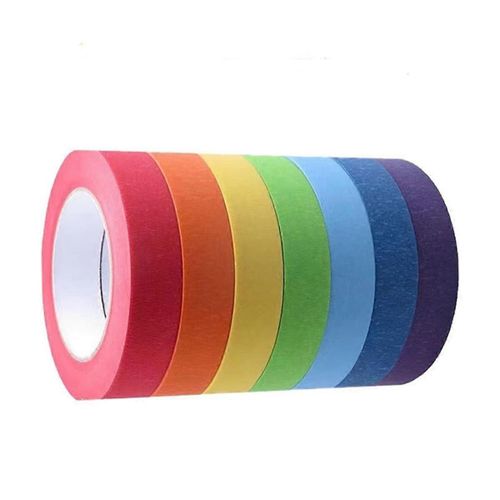 Ruban De Masquage Color,Ruban De Peintres Colors Pour Les Arts Et L'artisanat,Ruban  Dessin,Ruban Adhsif D'artisanat Ruban Adhsif En Papierruban Color,D