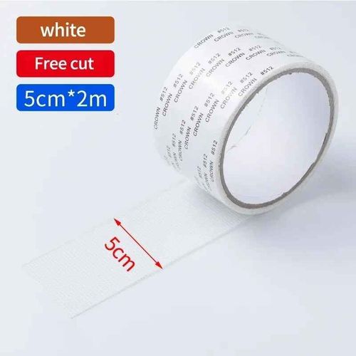 Ruban De Rparation D'cran De Fentre,Ruban En Maille Auto-Adhsif,Patch De Fixation De Porte En Filet,Anti-Insectes Et Moustiques,Rparation De Trous Casss - Type White-1pcs