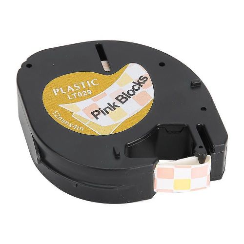 Ruban Dtiquette Pour Dymo Easy Tear Mignon 12mm Blocs Roses tiqueteuse Accessoires Lt029