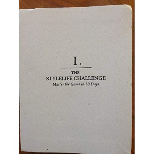 Rules Of The Game: The Stylelife Challenge, Master The Game In 30 Days    Format Broch 