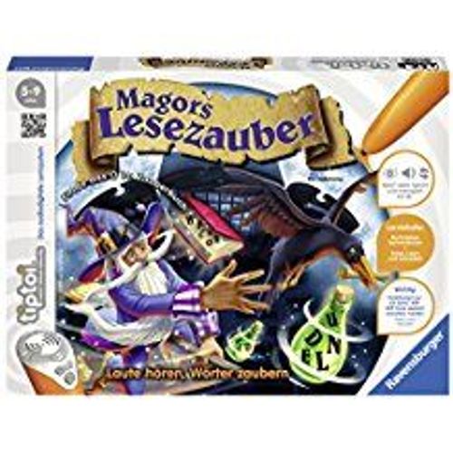 Rv Tiptoi Learning Game 'magor Reading Magic' 1 - 4 Players, Ages 5 And Up (005 116)