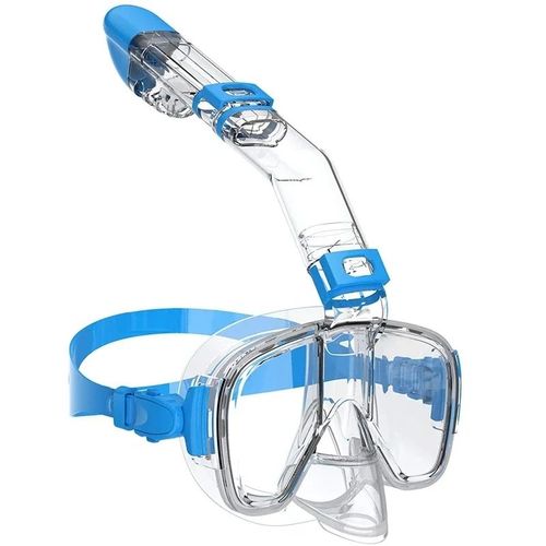 S De Plonge Anti-Bue Pliables Pour Adultes Et Enfants,Ensemble De De Comptitivit,Systme Complet De Dessus Sec,Natation Gratuite,quipement De Plonge En Apne Professio - Type Transparent-L/Xl